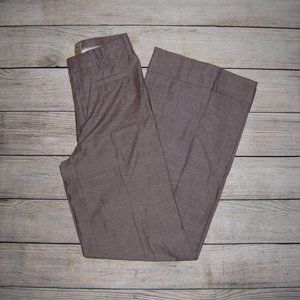 Elevenses Brown Wide Leg High Waist Pants Trousers 0